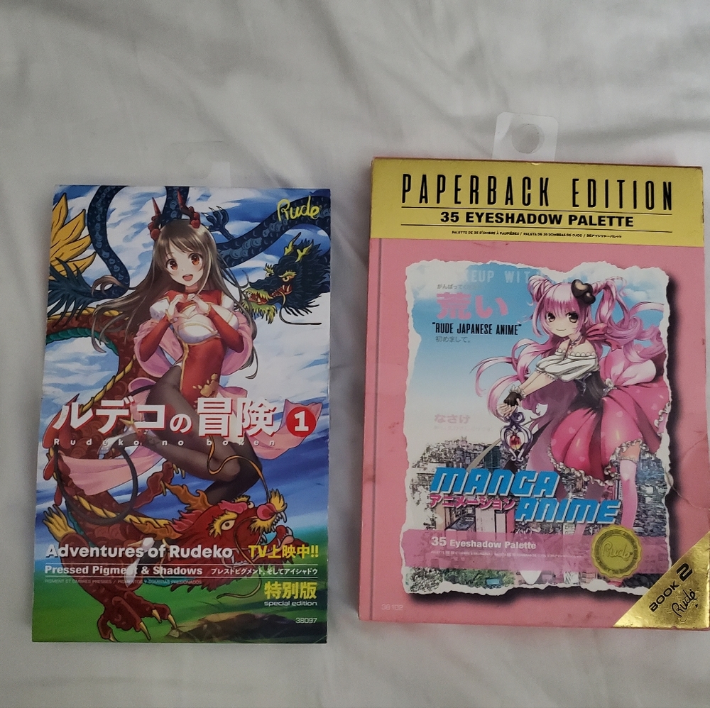Rude Cosmetics | Manga Anime 35 Eyeshadow Palette Book 2
